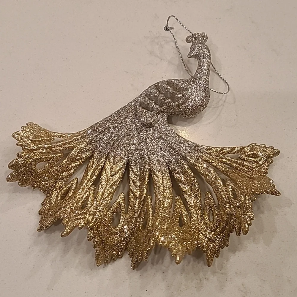 Gorgeous Pier 1 Imports Peacock Ornament
